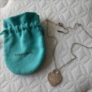 Tiffany & Co Notes Heart Pendant necklace